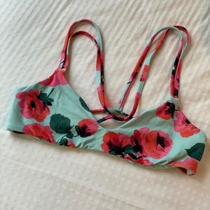 Billabong Floral Bikini Top